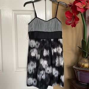 Size Small black and grayish dress with spaghetti straps